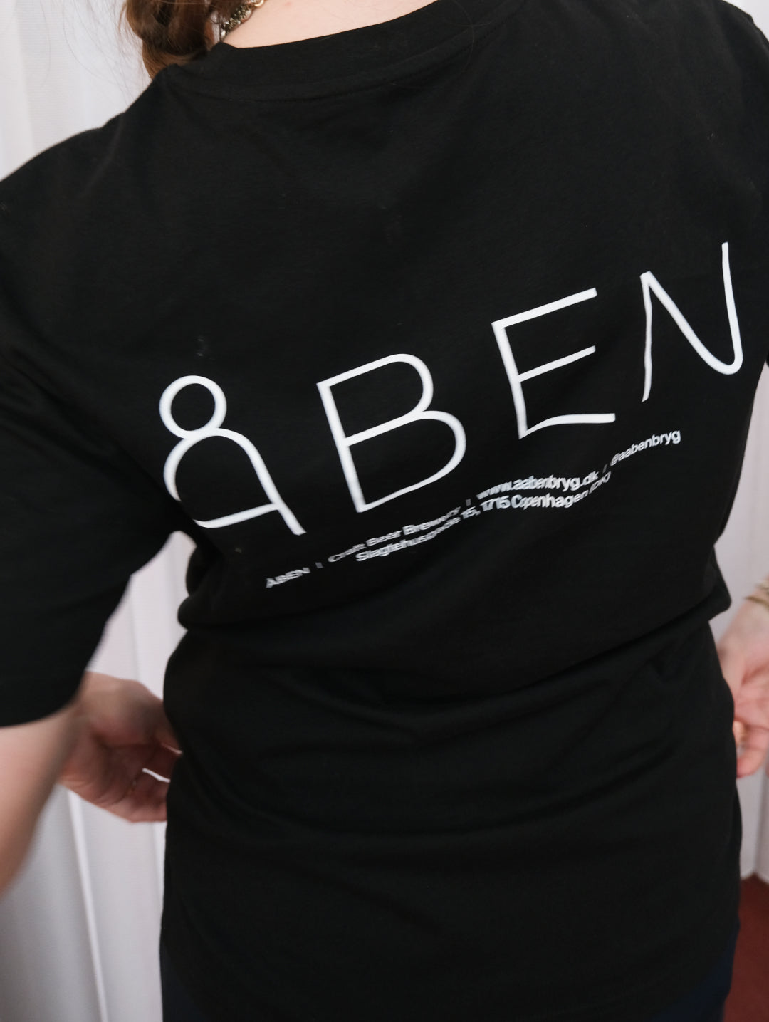 ÅBEN T-shirt /  Black + White