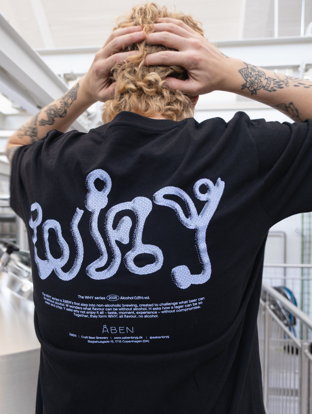 The WHY Series T-shirt / Black