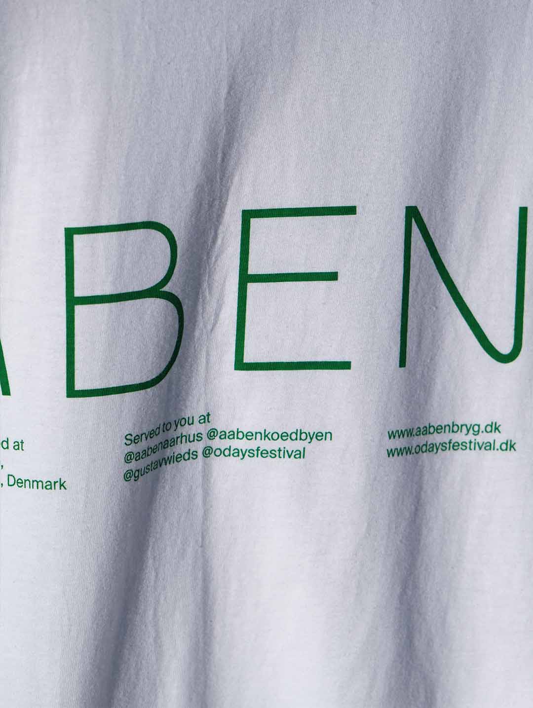 ÅBEN T-shirt / White