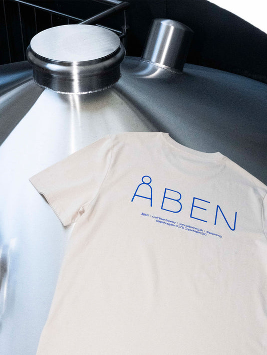 ÅBEN T-shirt / Dessert + Blue